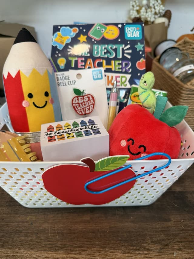 Back to school gift basket BTS-017 by Valley Girl Goodies